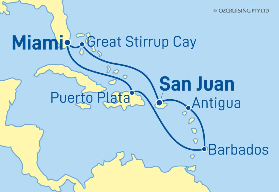 Cruise Map