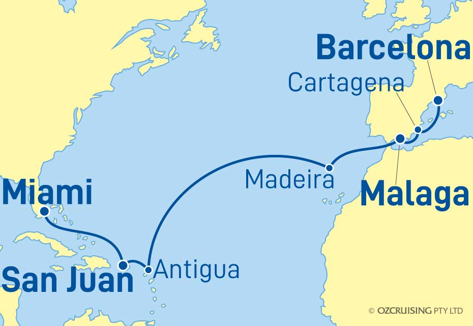 Cruise Map