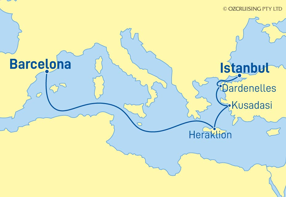 Cruise Map
