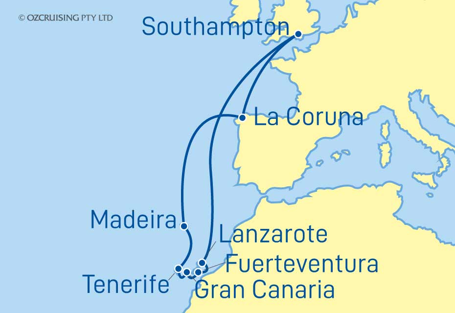 Queen Anne Spain & Portugal - Cruises.com.au