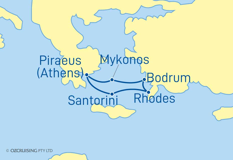 7 Night Greece & Turkey Cruise on the Resilient Lady VV23RS27AUG23