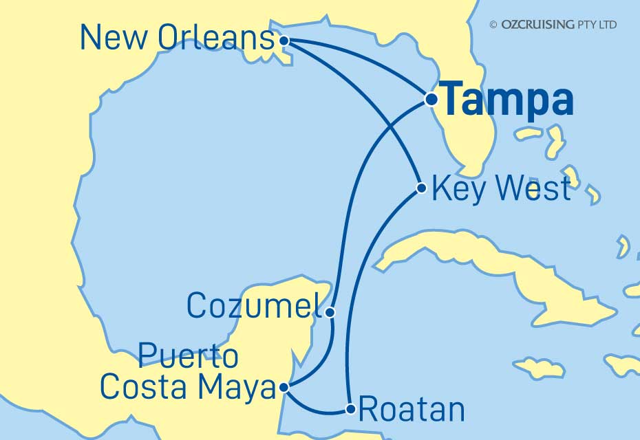 Cruise Map