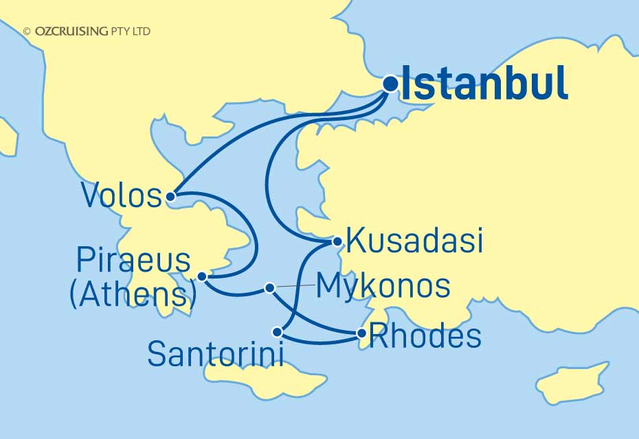 Celebrity Infinity Greece & Turkey - Cruises.com.au