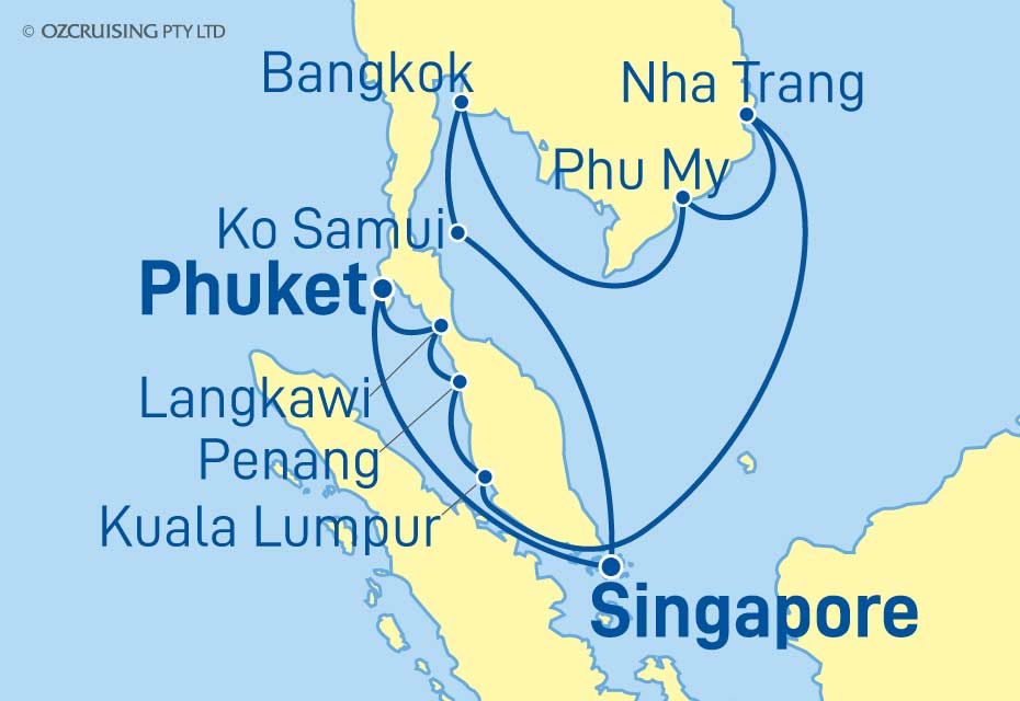 cruise from malaysia to vietnam