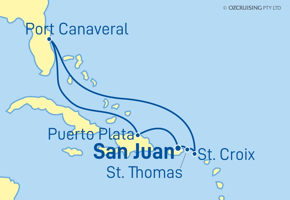 Cruise Map