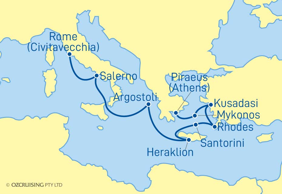 Cruise Map