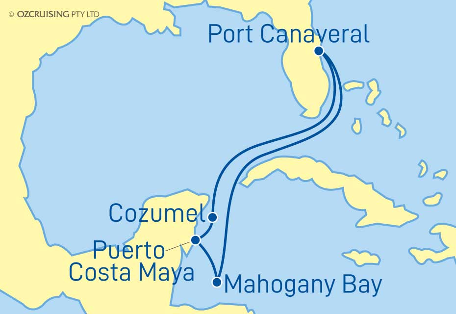 Cruise Map