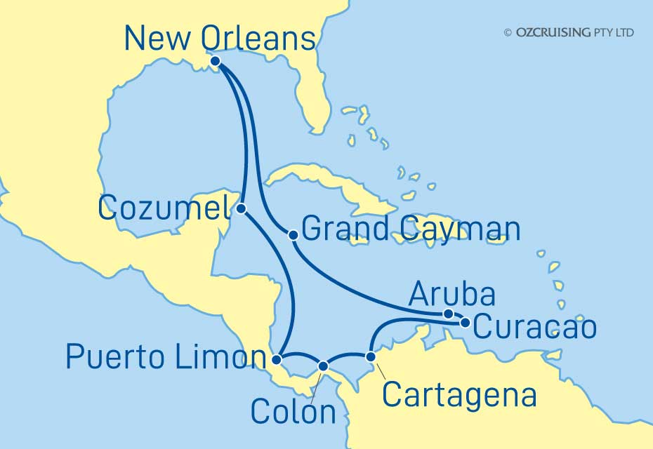 Cruise Map