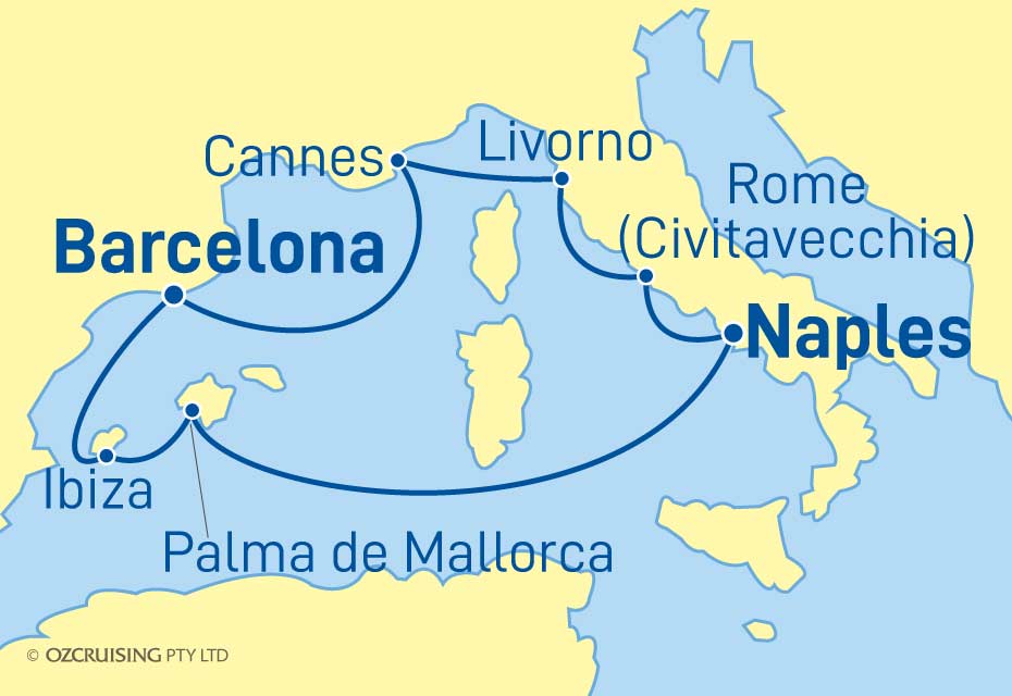 9 Night Italy, Spain & France Cruise on the Norwegian Epic - NC23-EPC ...