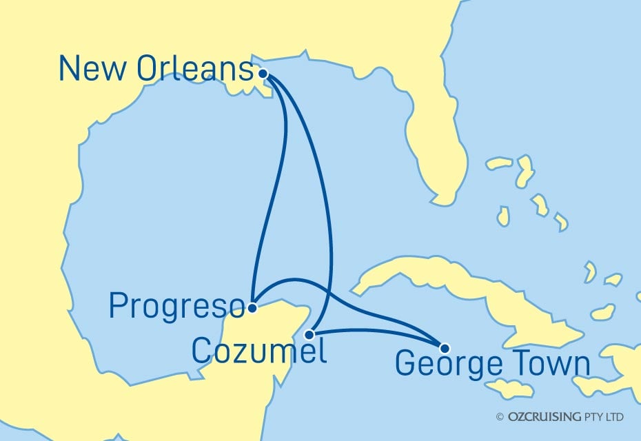 Cruise Map