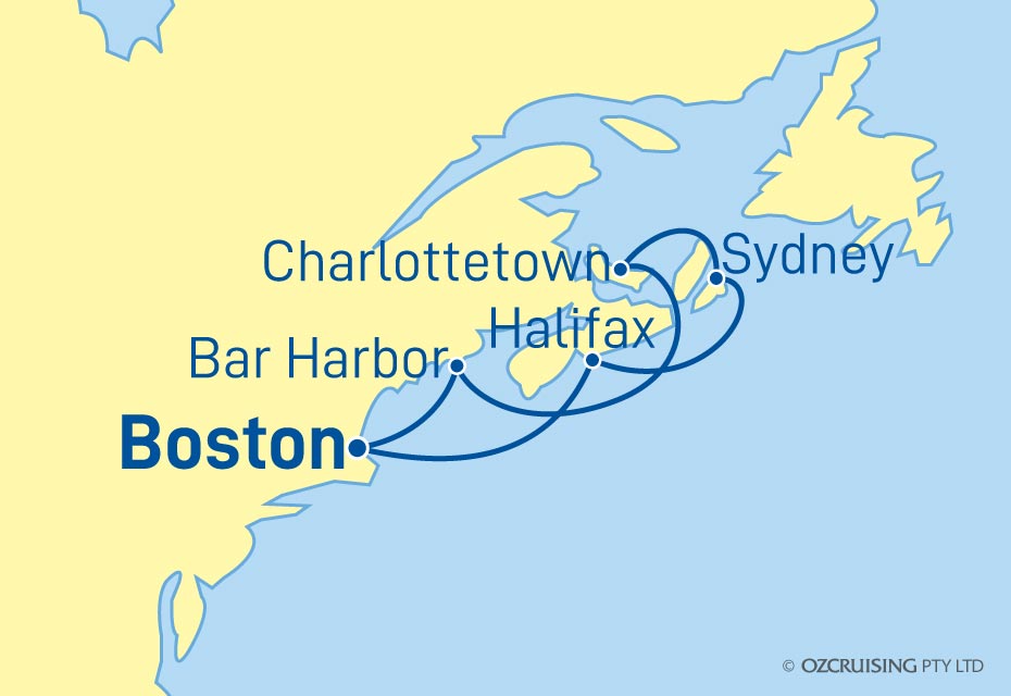 7 Night New England & Canada Cruise on the Emerald Princess PC24E418
