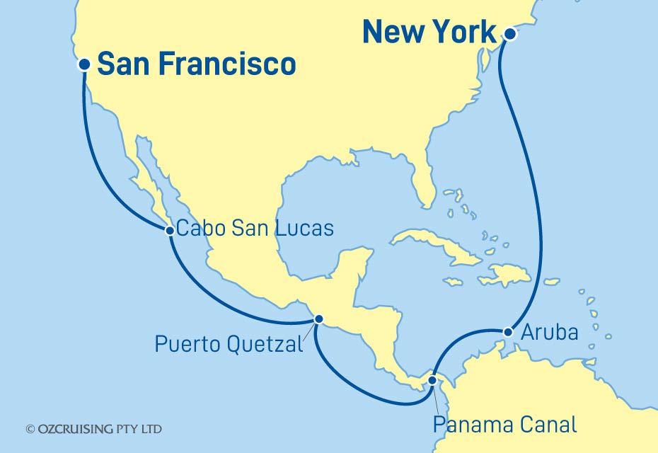 Cruise Map