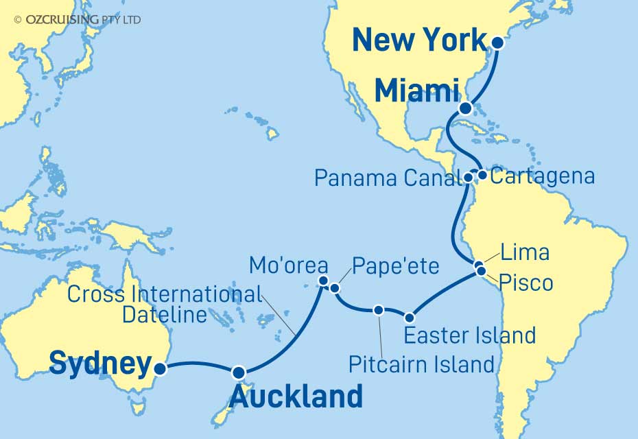 Cruise Map