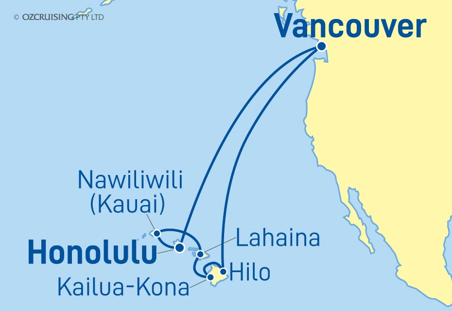 ms Koningsdam Hawaii - Cruises.com.au