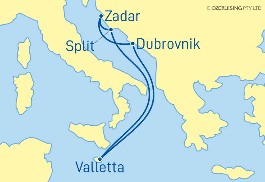Cruise Map