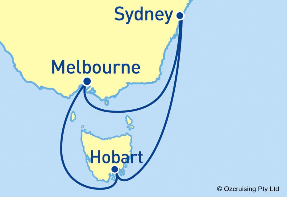Brilliance Of The Seas Melbourne and Hobart - Cruises.com.au