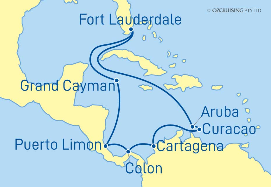 Cruise Map