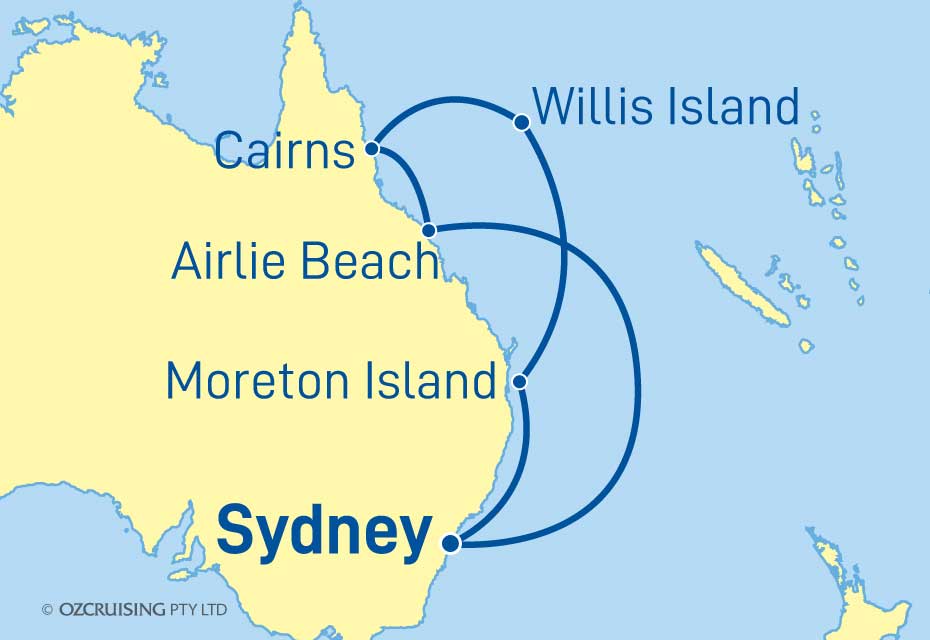 Pacific Adventure Australia - Ozcruising.com.au