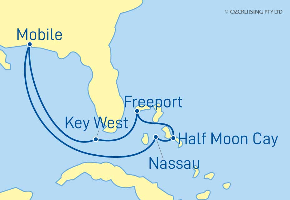 Cruise Map