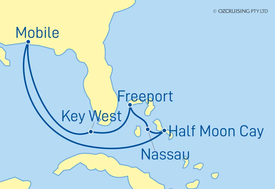 Cruise Map