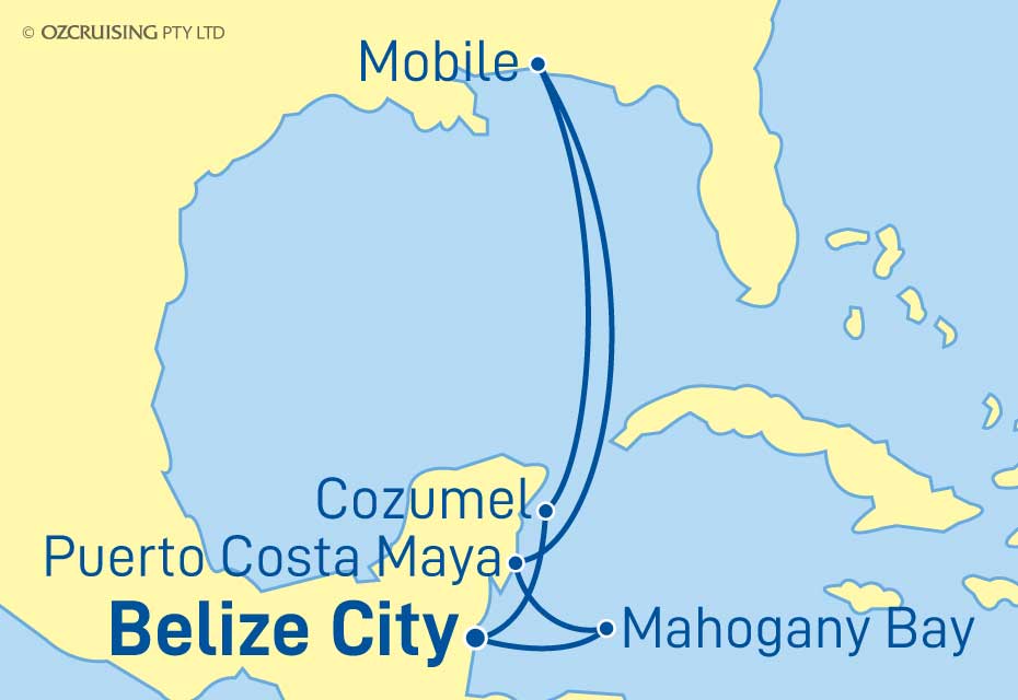 Cruise Map