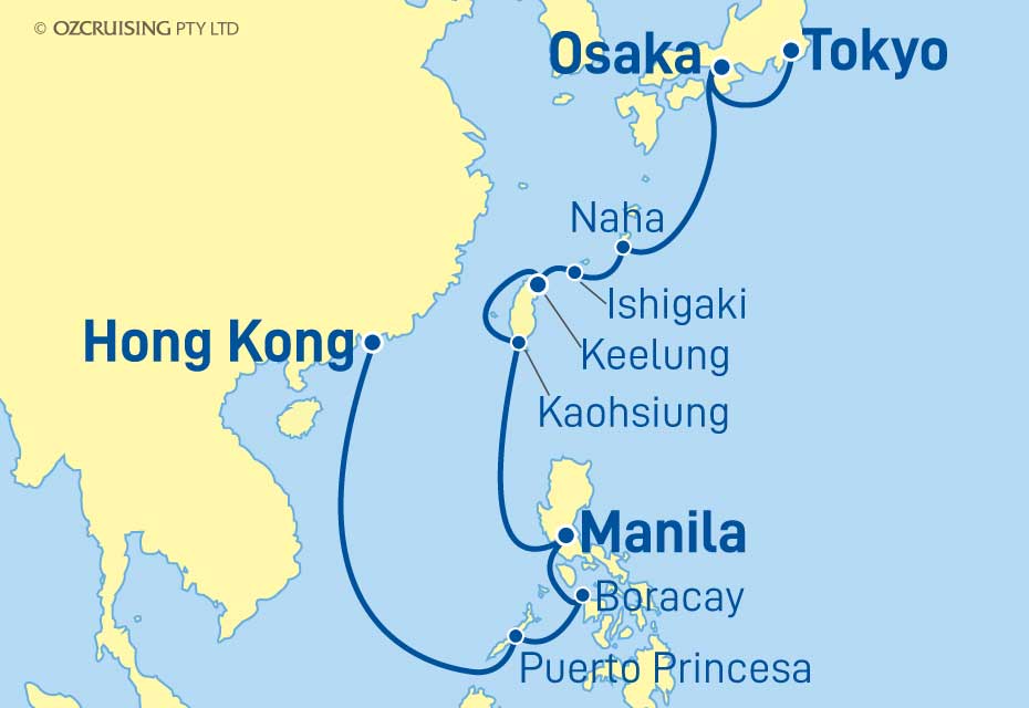 ms Noordam Japan, China & Philippines - Cruises.com.au