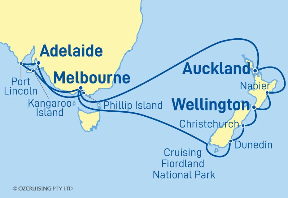 Diamond Princess NZ & Southern Australia - Cruises.com.au