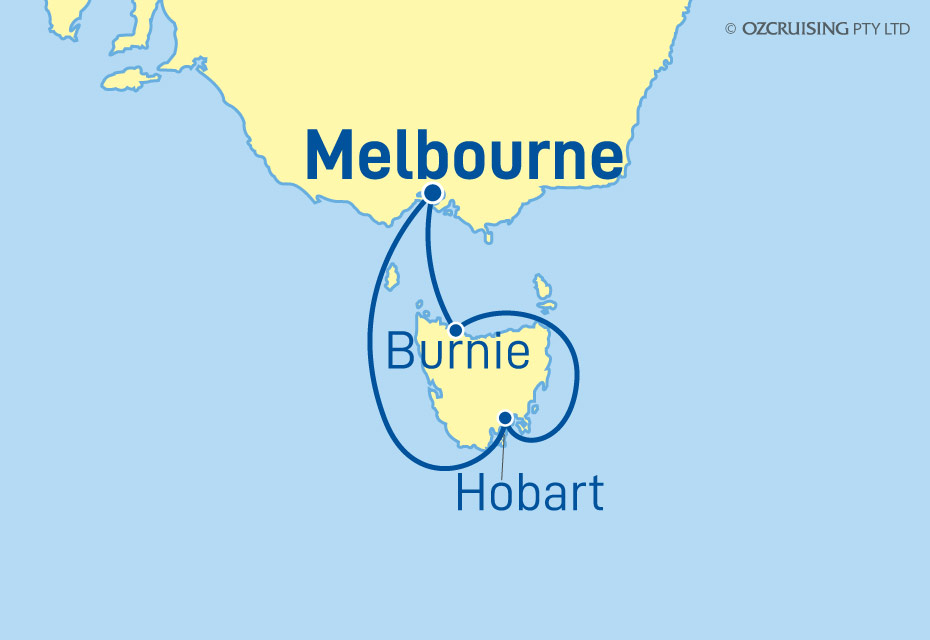 Resilient Lady Hobart & Burnie - Cruises.com.au