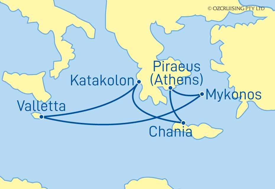 Cruise Map