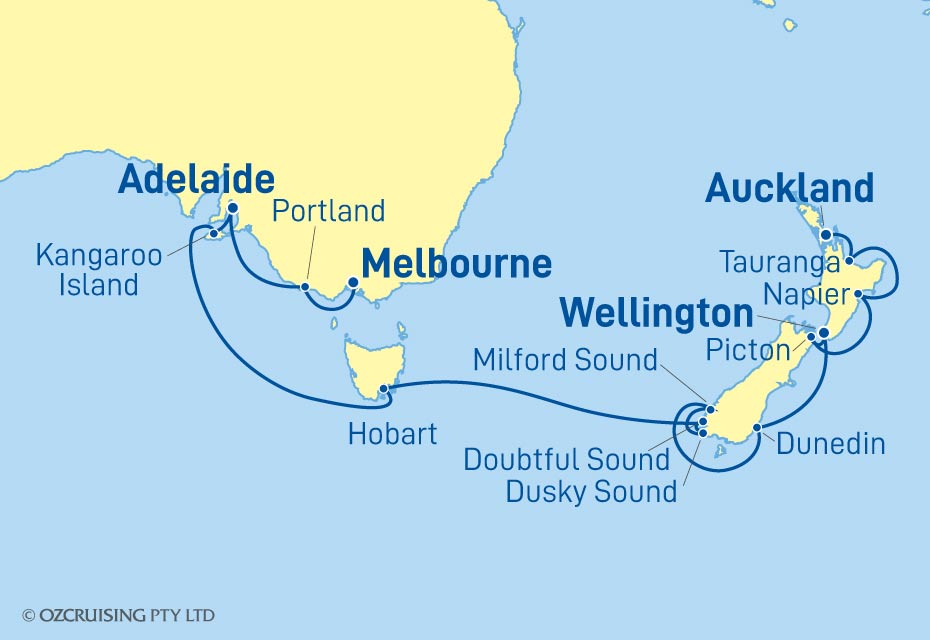 Norwegian Sun Melbourne to Auckland - Cruises.com.au