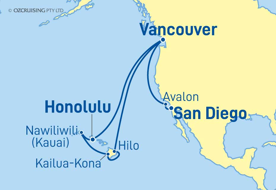 ms Koningsdam Vancouver to San Diego - Cruises.com.au