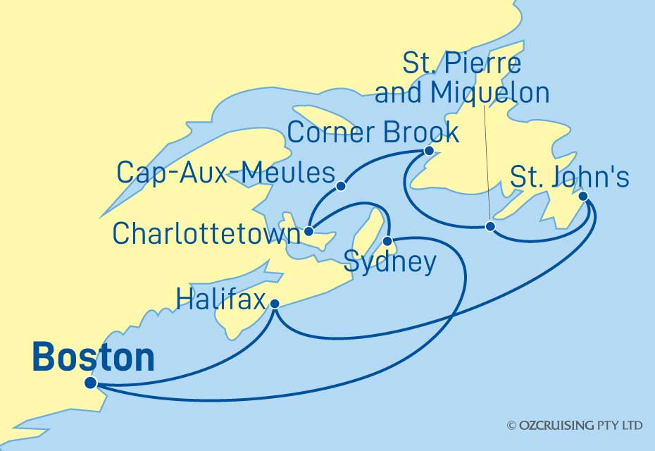 Cruise Map