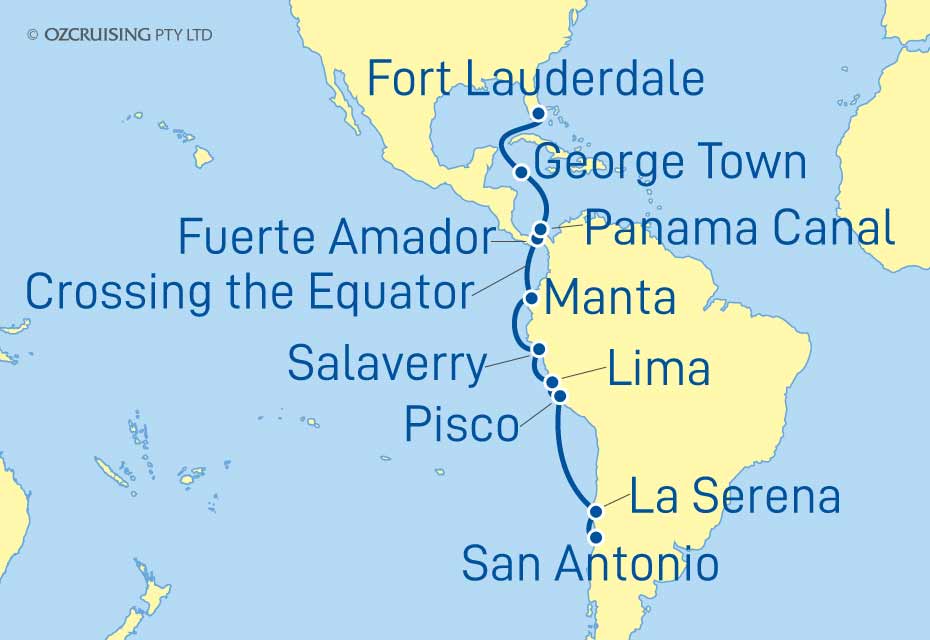 Cruise Map