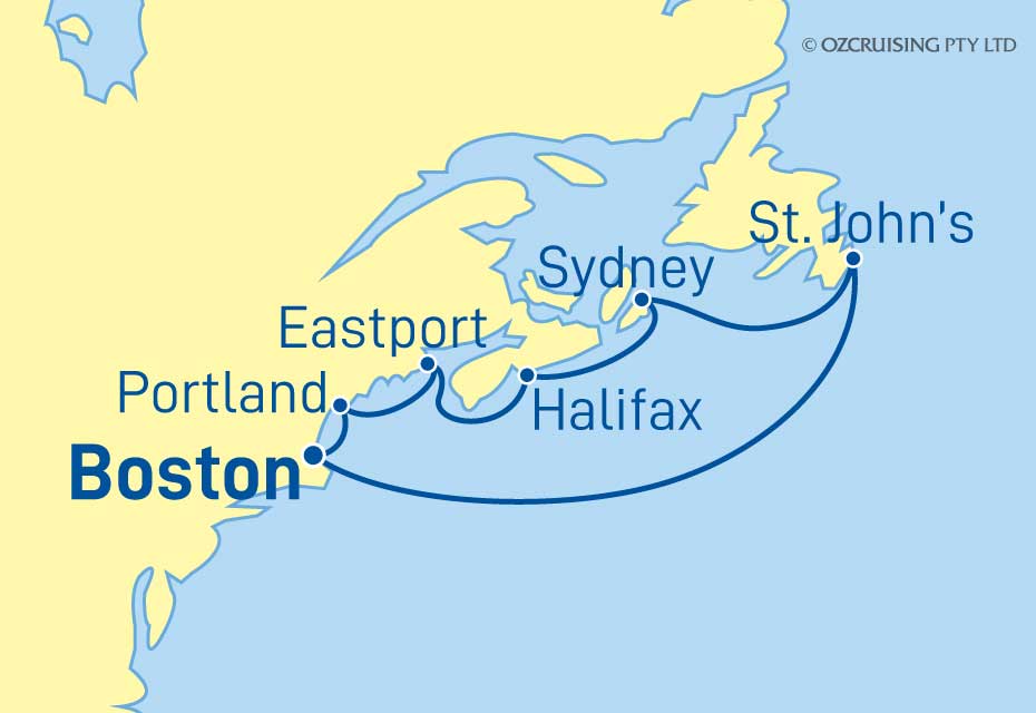 Cruise Map