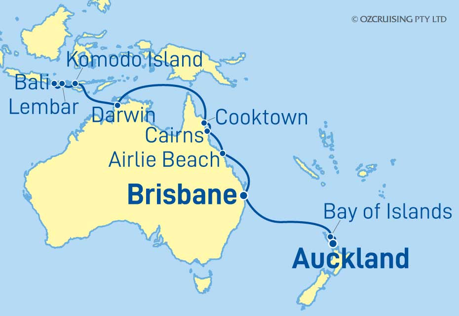 Cruise Map