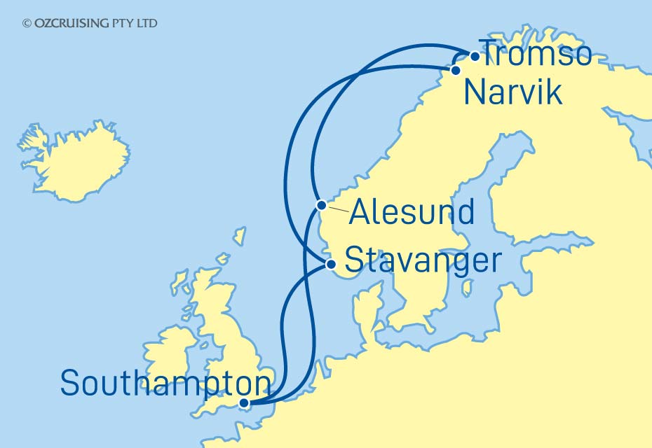 Queen Anne Norway - Cruises.com.au
