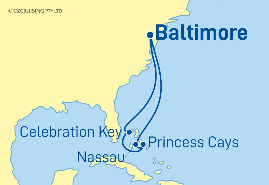 Cruise Map