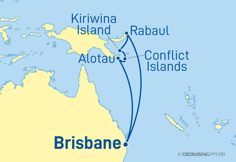 Pacific Encounter Papua New Guinea - Ozcruising.com.au