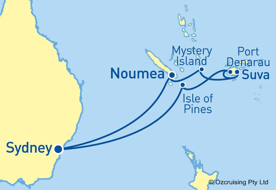 Carnival Legend South Pacific / Fiji - Cruises.com.au