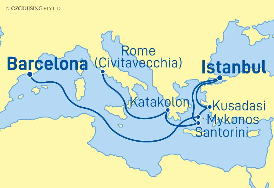 Cruise Map