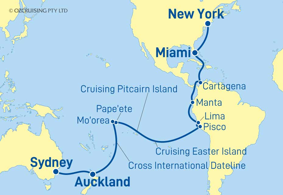 Cruise Map