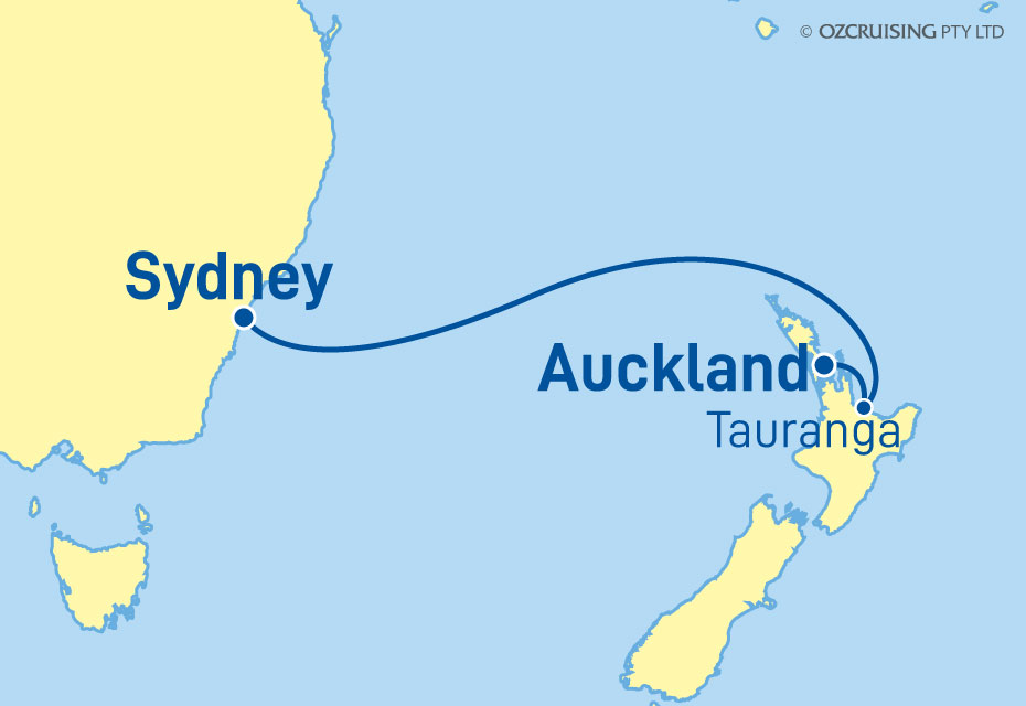 Grand Princess Auckland to Sydney - CruiseLovers.com.au