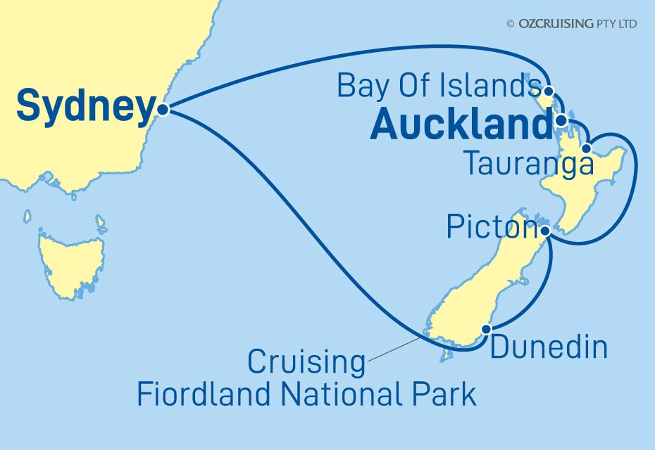 Discovery Princess New Zealand - Cruises.com.au
