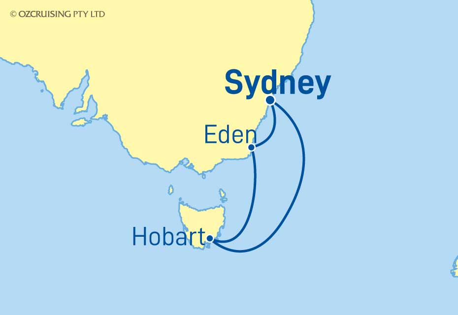 Celebrity Edge Eden & Hobart - Ozcruising.com.au