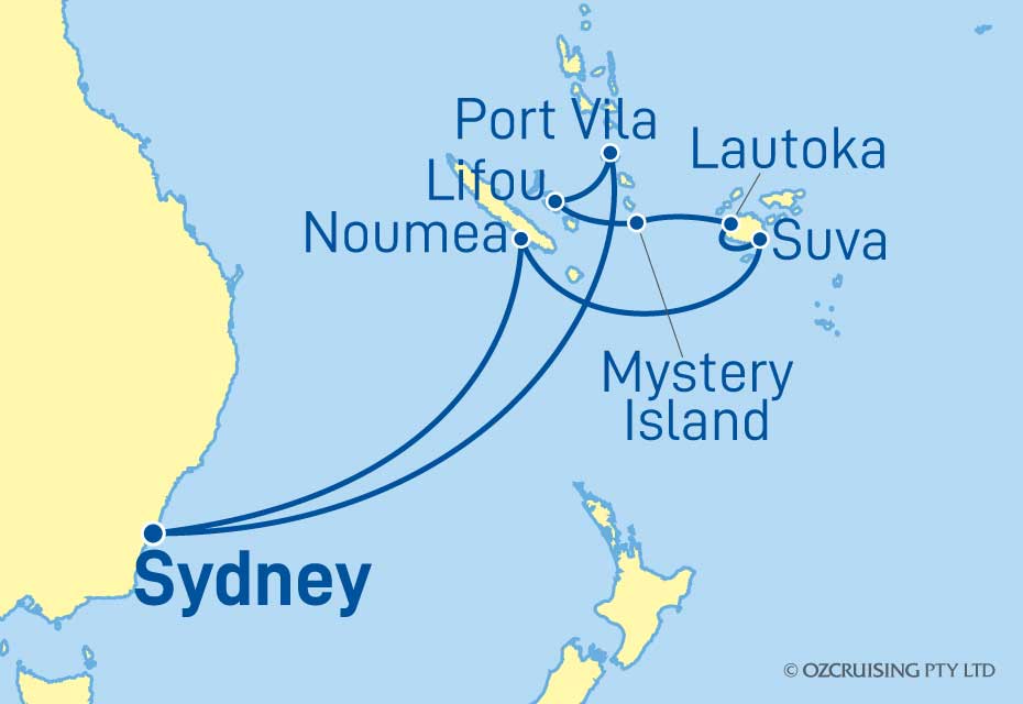 Celebrity Edge New Caledonia, Fiji & Vanuatu - Ozcruising.com.au