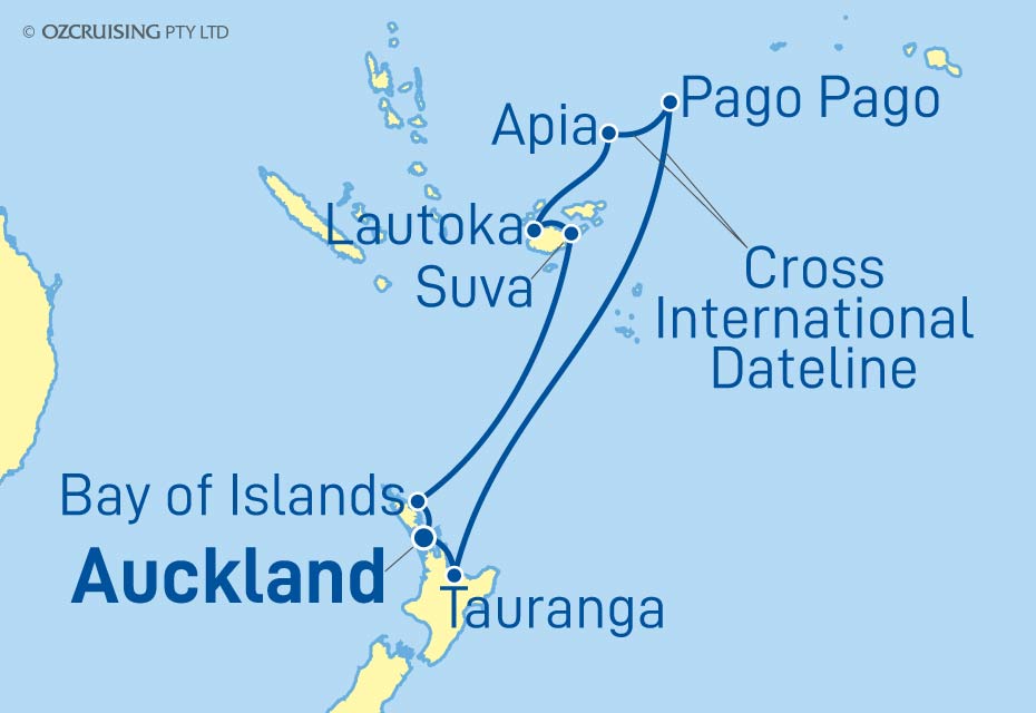 Cruise Map