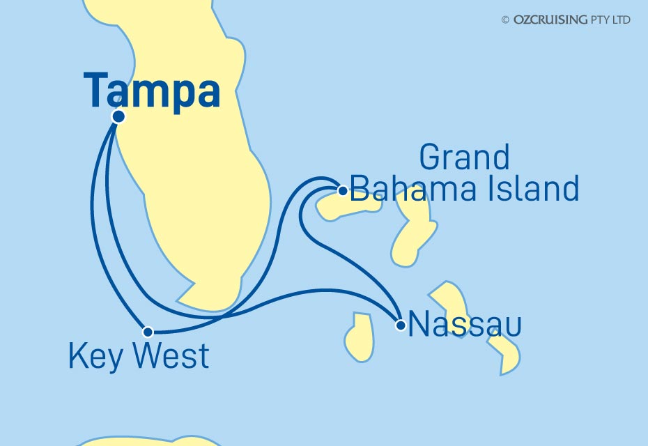 Celebrity Constellation Key West & Bahamas - Ozcruising.com.au