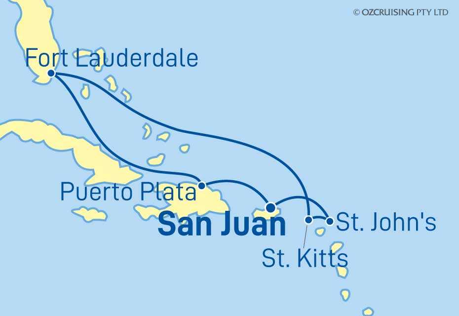 Cruise Map