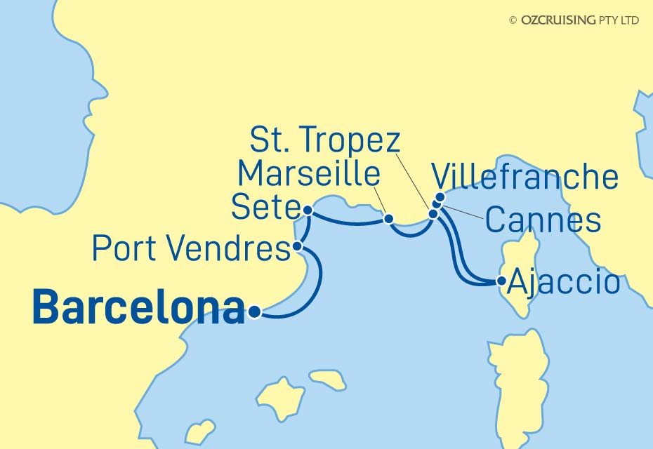Cruise Map