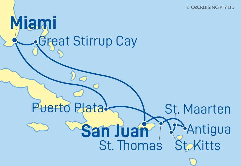 Cruise Map